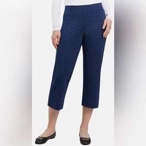 Lands End Shore Stretch Knit Capri Pants